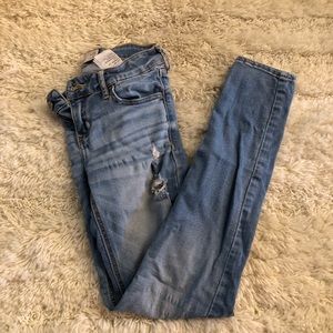 Hollister Distressed Skinny Jeans